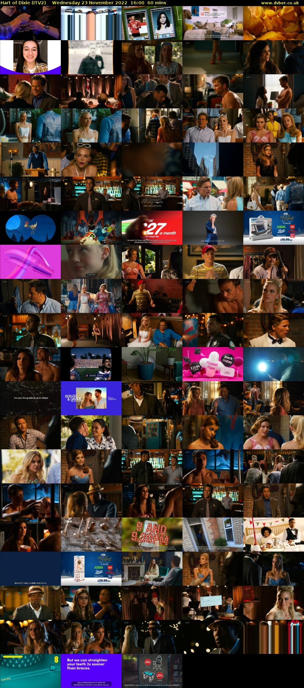 Hart of Dixie (ITV2) Wednesday 23 November 2022 16:00 - 17:00