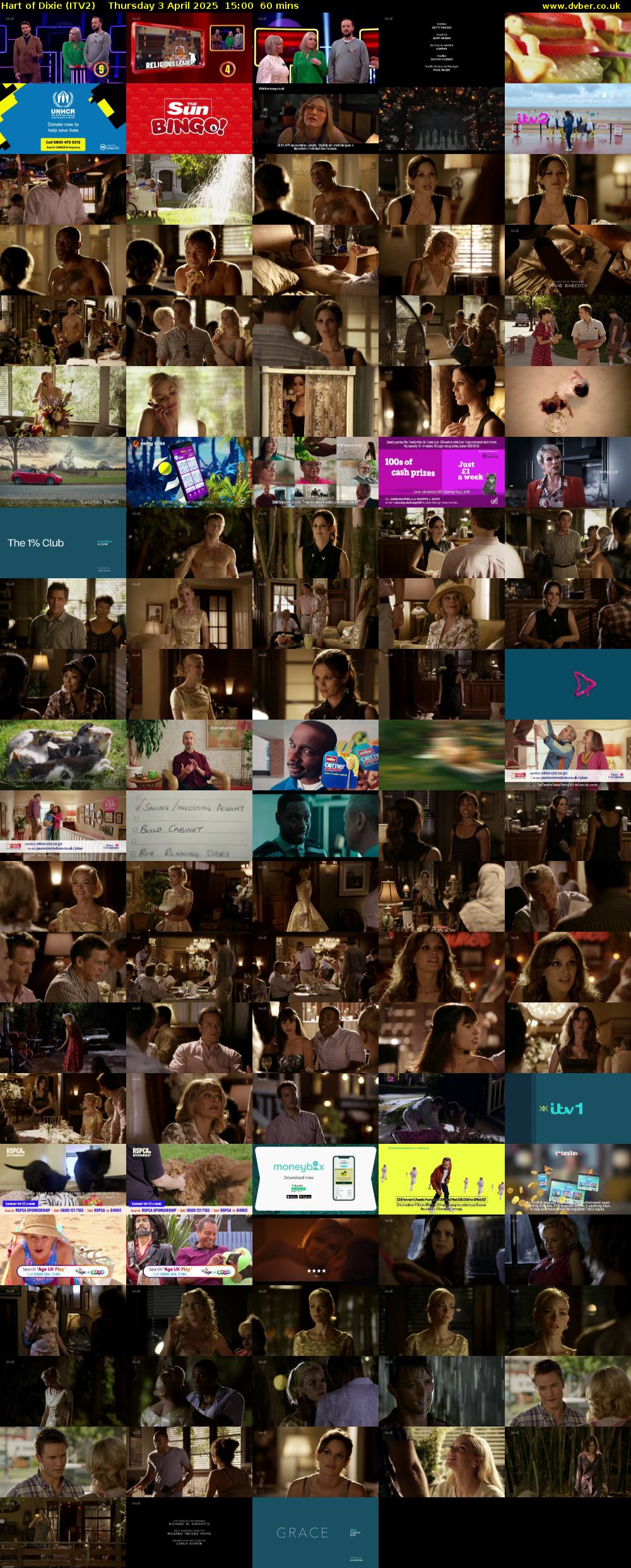 Hart of Dixie (ITV2) Thursday 3 April 2025 15:00 - 16:00