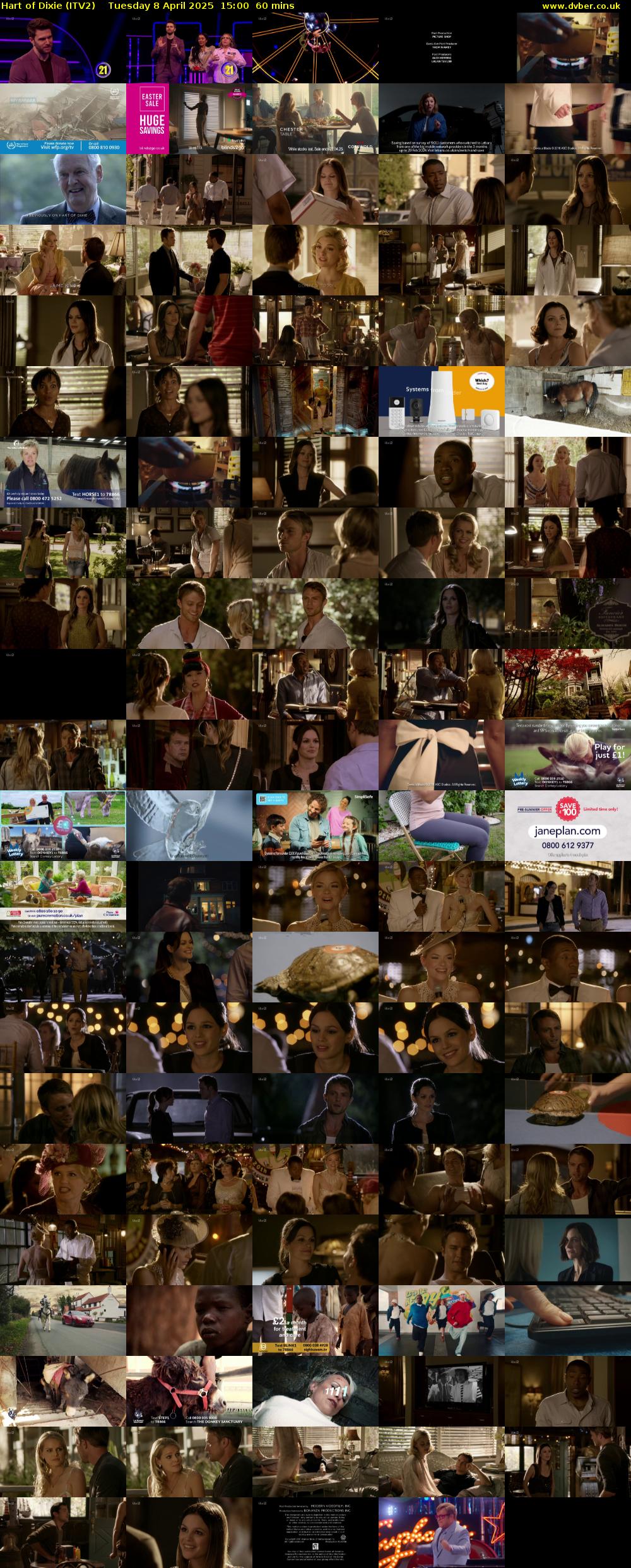 Hart of Dixie (ITV2) Tuesday 8 April 2025 15:00 - 16:00