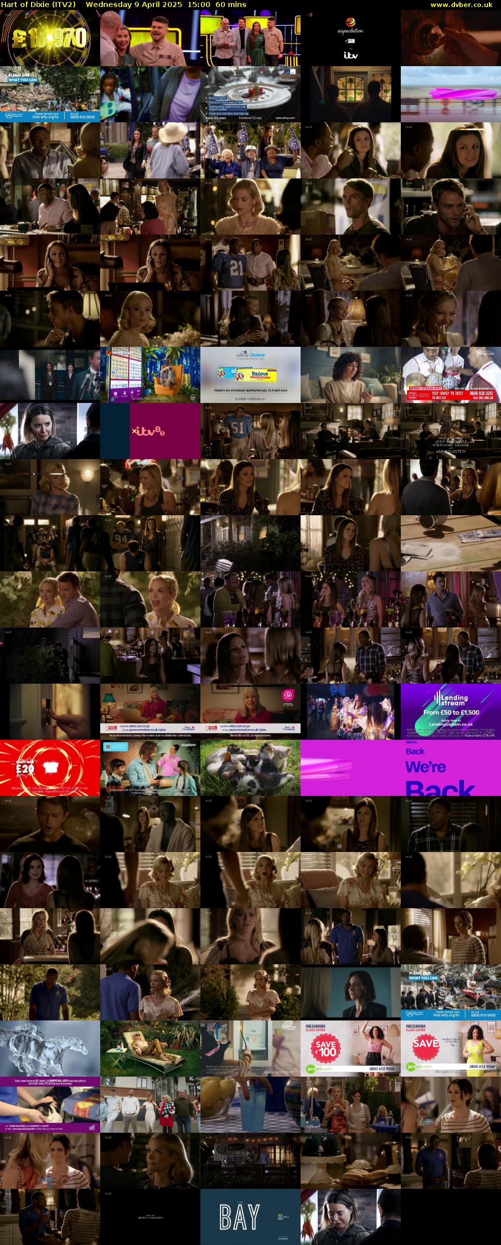 Hart of Dixie (ITV2) Wednesday 9 April 2025 15:00 - 16:00