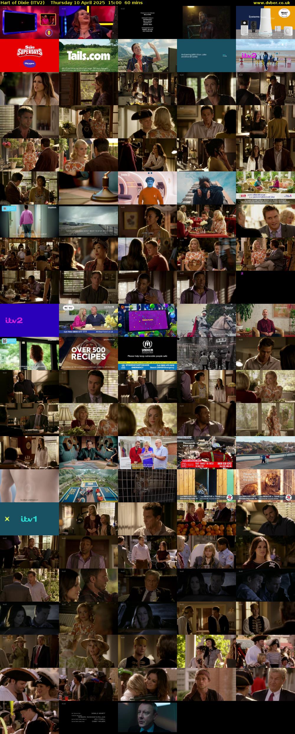 Hart of Dixie (ITV2) Thursday 10 April 2025 15:00 - 16:00