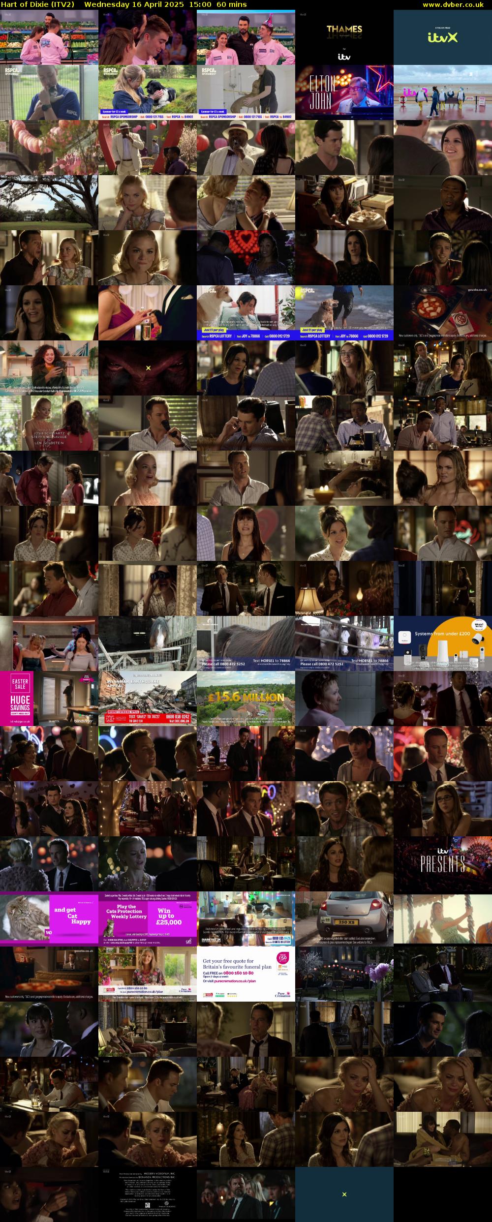 Hart of Dixie (ITV2) Wednesday 16 April 2025 15:00 - 16:00
