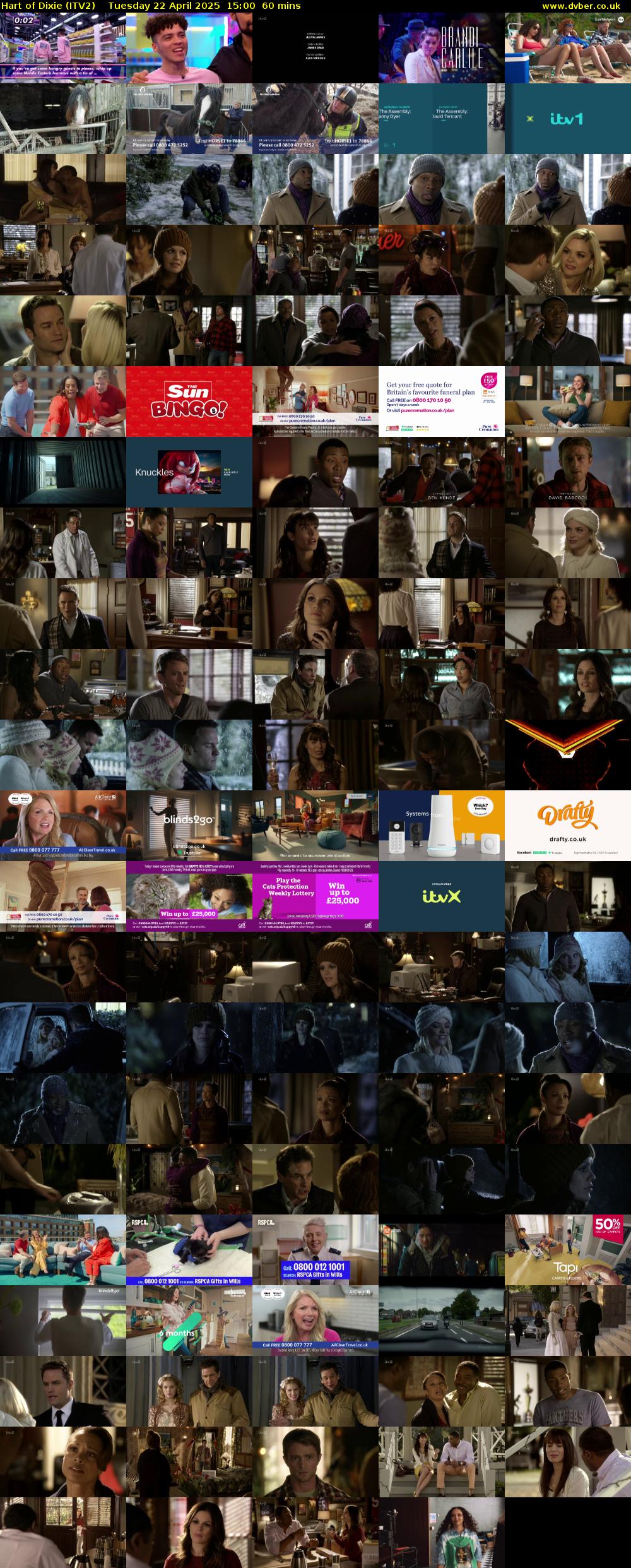 Hart of Dixie (ITV2) Tuesday 22 April 2025 15:00 - 16:00