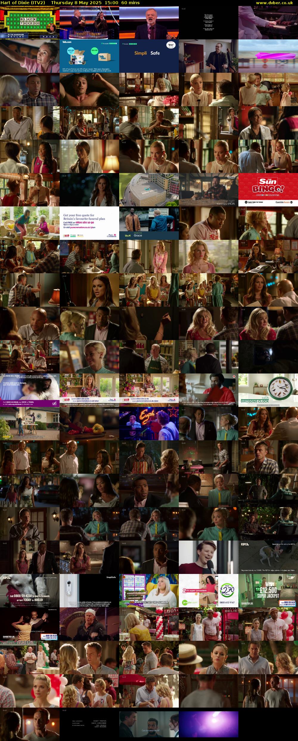 Hart of Dixie (ITV2) Thursday 8 May 2025 15:00 - 16:00