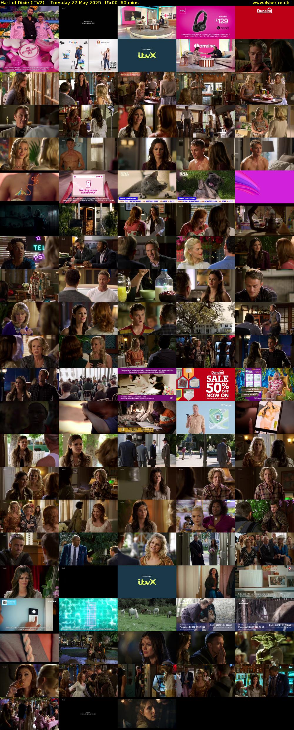 Hart of Dixie (ITV2) Tuesday 27 May 2025 15:00 - 16:00