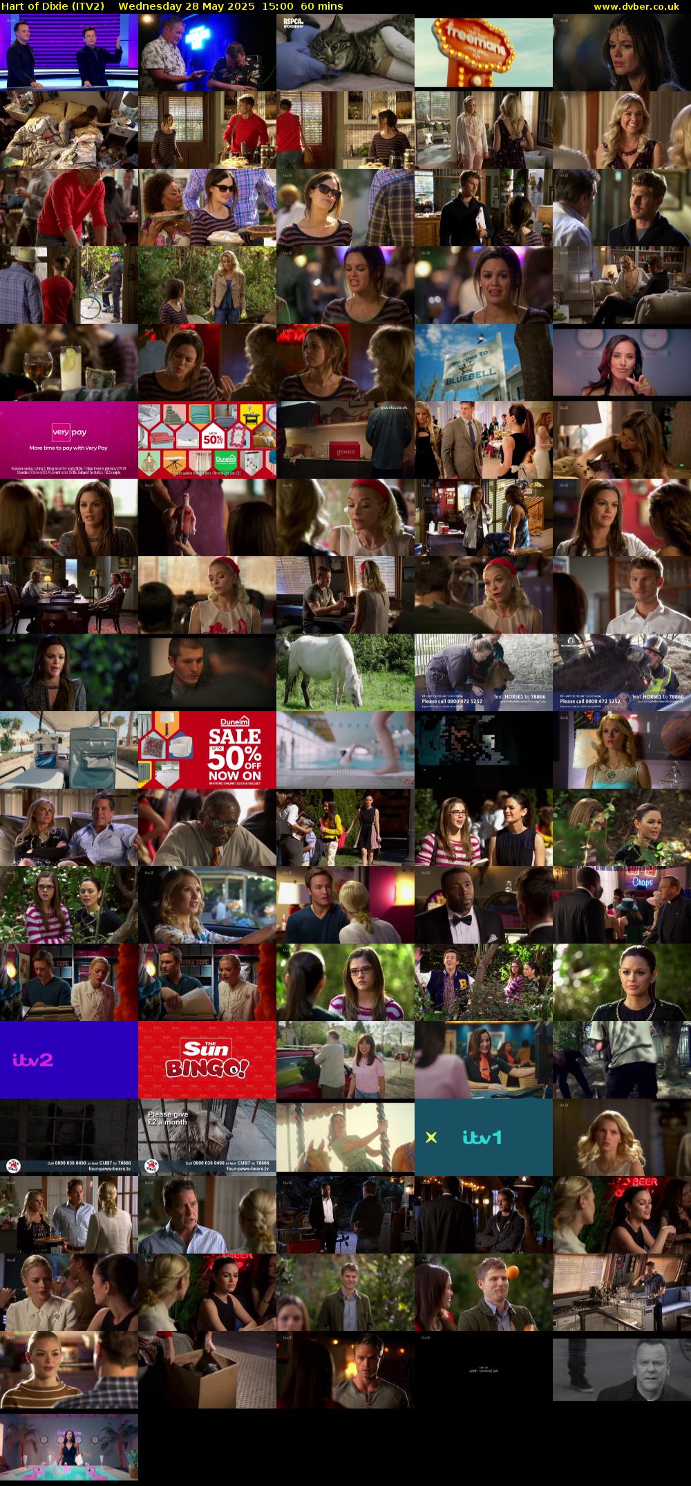 Hart of Dixie (ITV2) Wednesday 28 May 2025 15:00 - 16:00