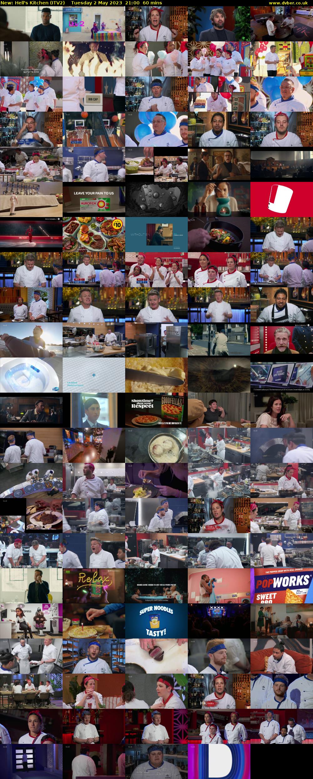 Hell's Kitchen (ITV2) Tuesday 2 May 2023 21:00 - 22:00