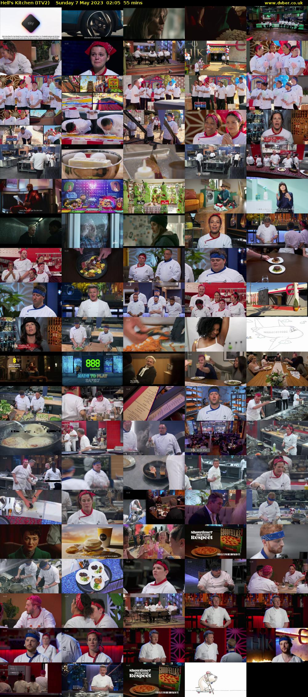 Hell's Kitchen (ITV2) Sunday 7 May 2023 02:05 - 03:00