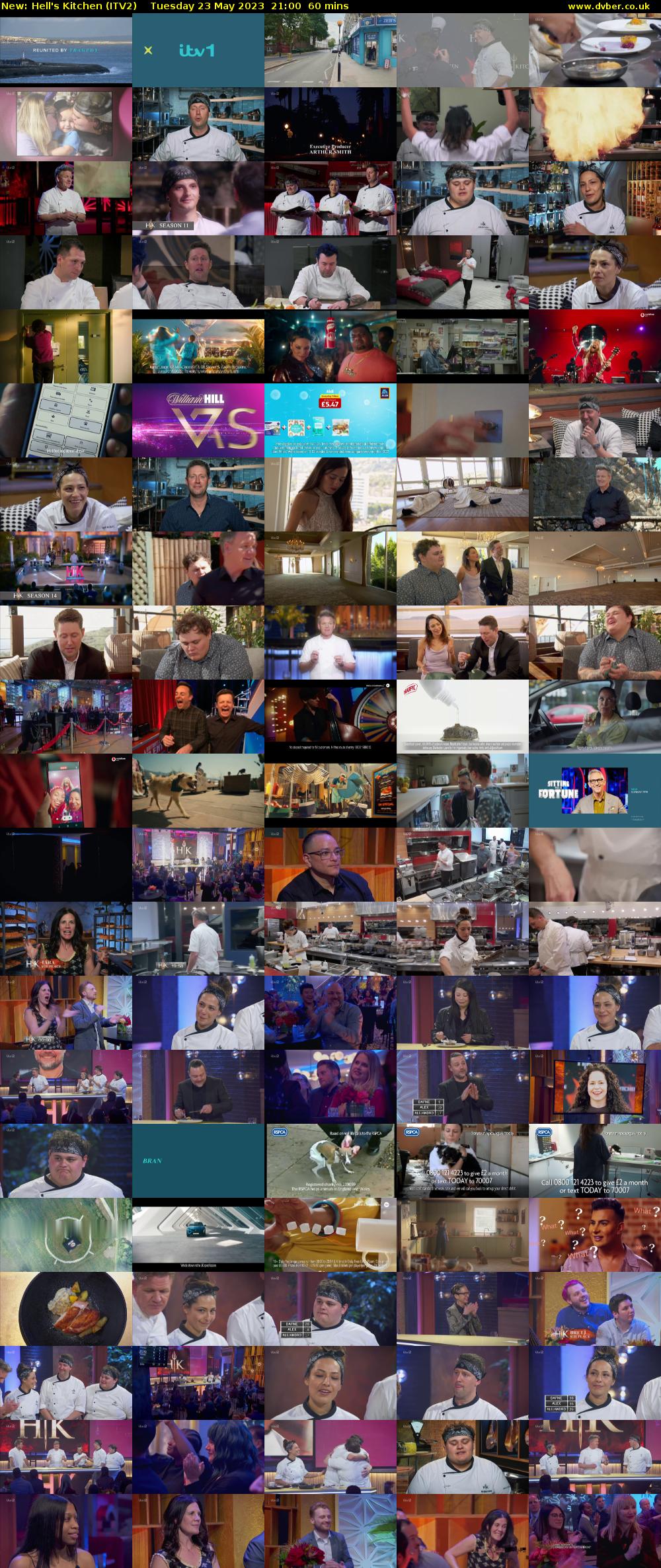 Hell's Kitchen (ITV2) Tuesday 23 May 2023 21:00 - 22:00