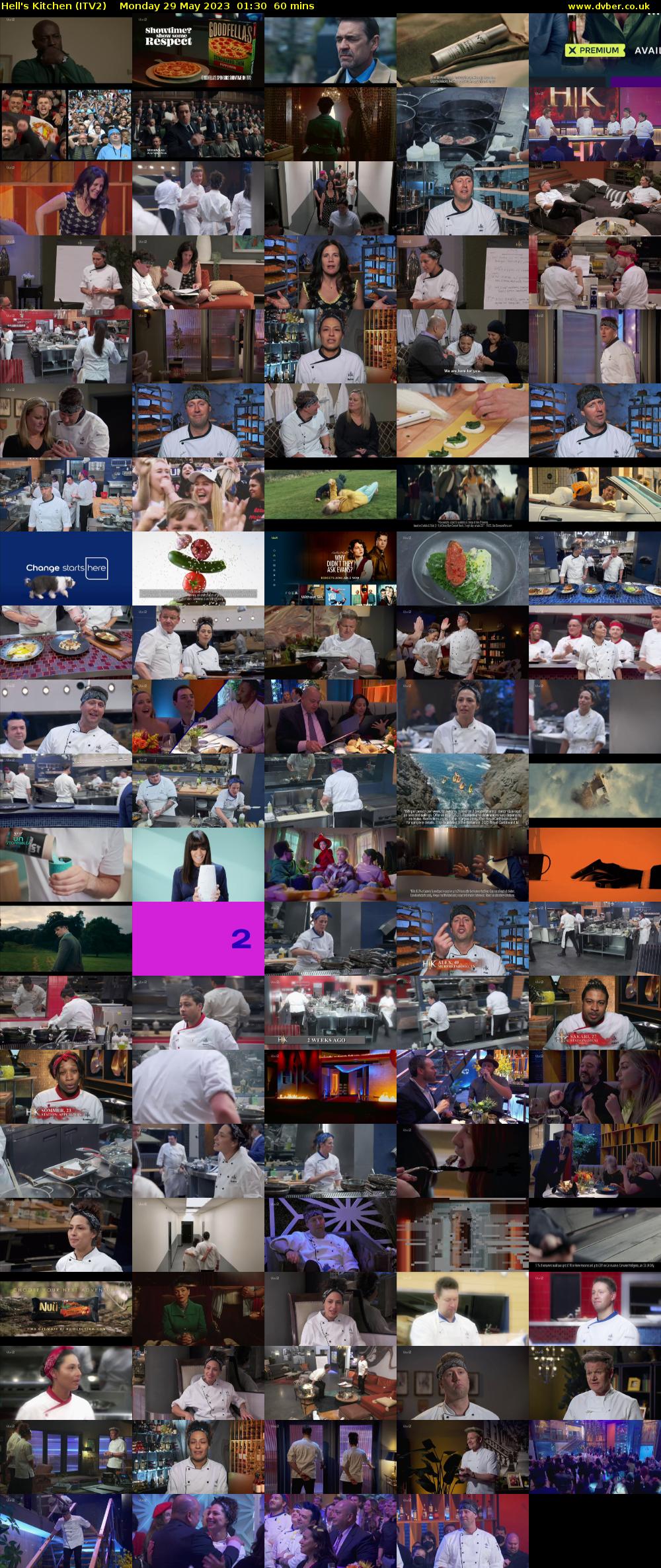 Hell's Kitchen (ITV2) Monday 29 May 2023 01:30 - 02:30