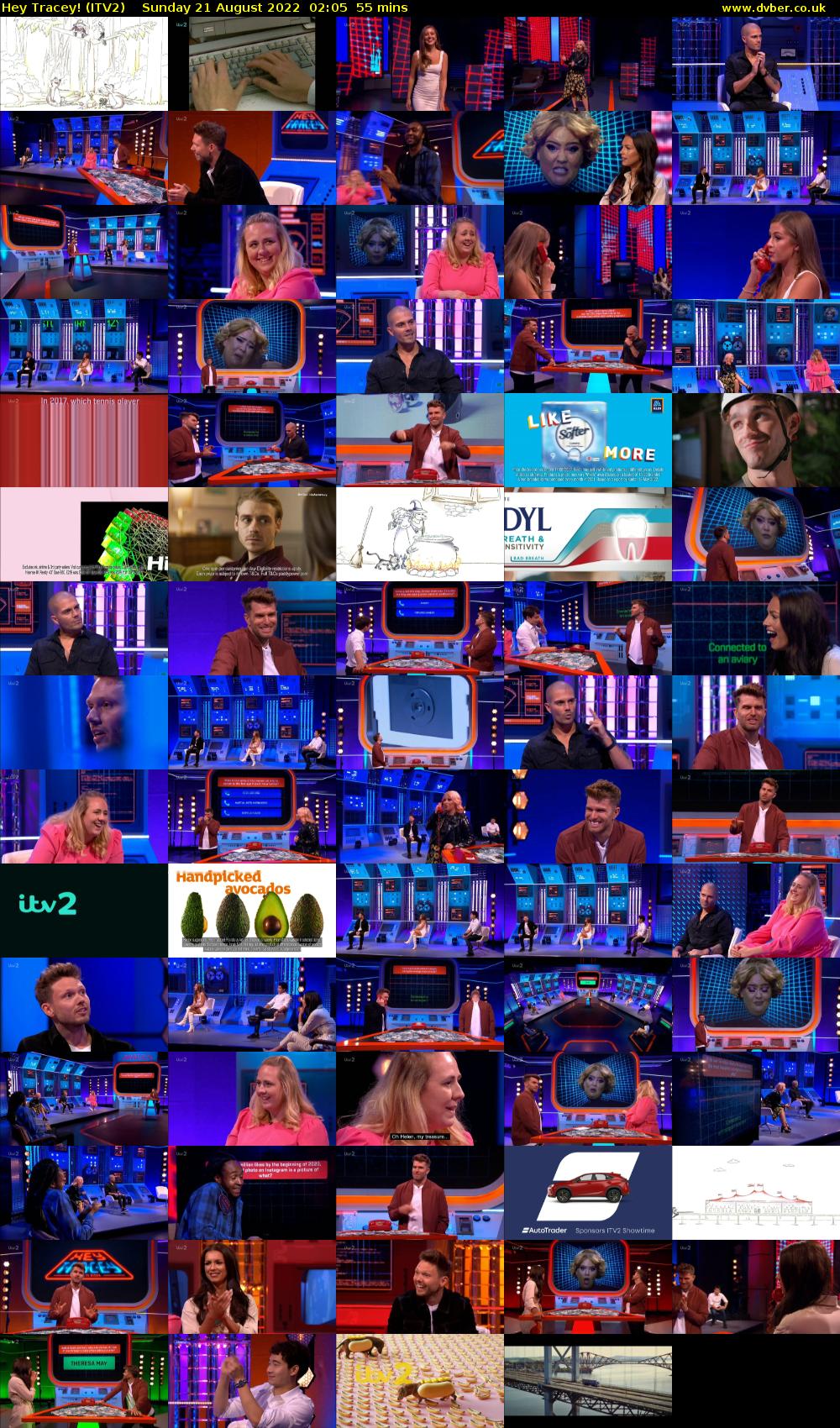 Hey Tracey! (ITV2) Sunday 21 August 2022 02:05 - 03:00