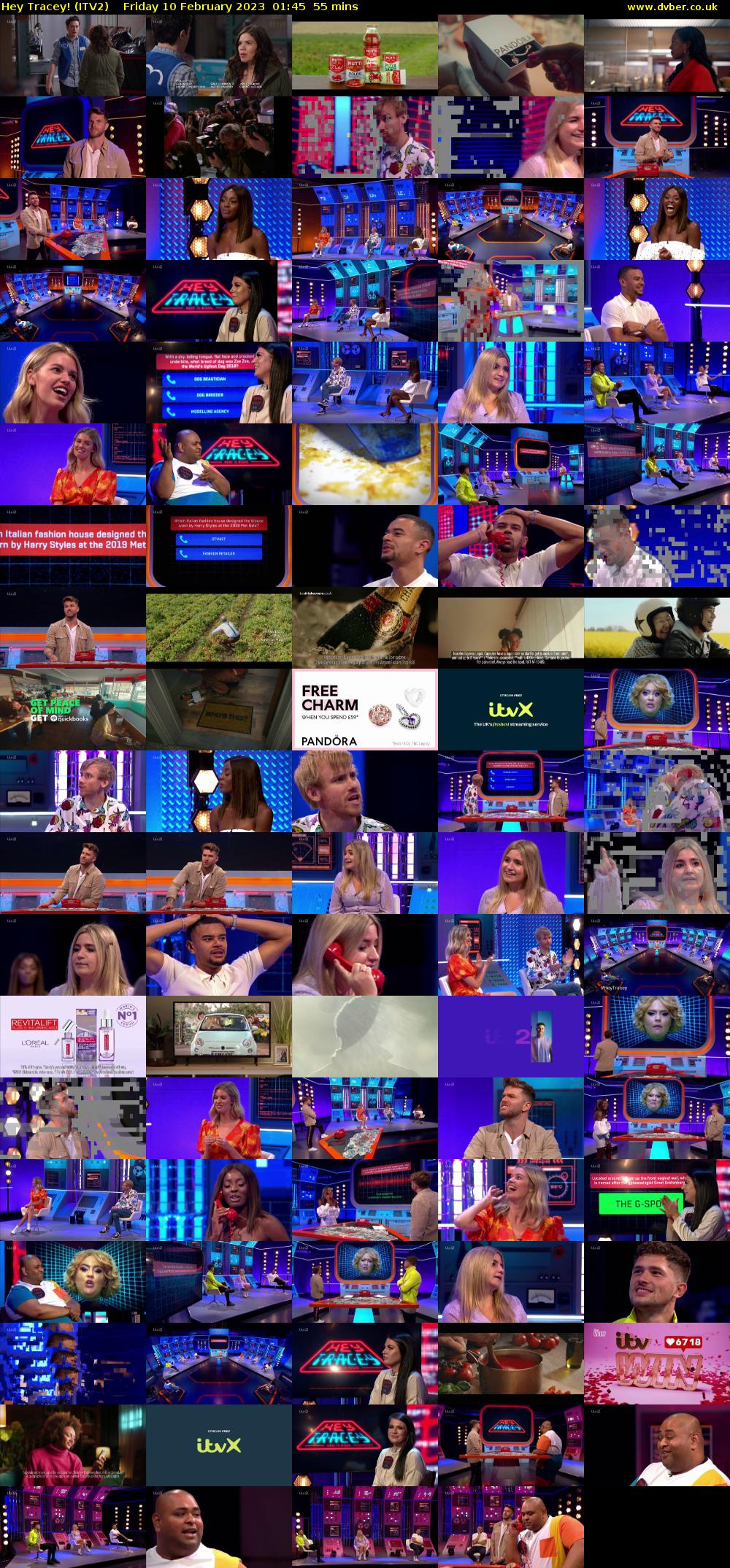 Hey Tracey! (ITV2) Friday 10 February 2023 01:45 - 02:40