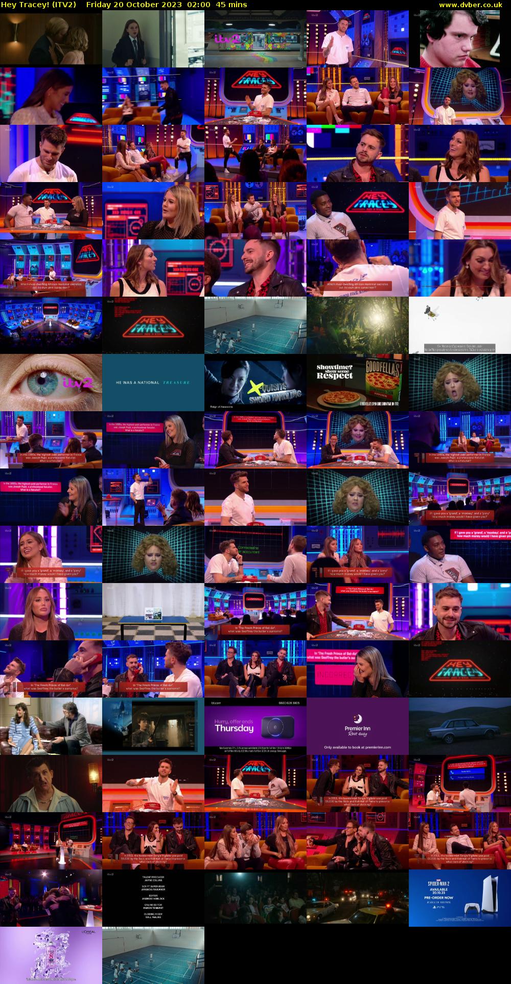 Hey Tracey! (ITV2) Friday 20 October 2023 02:00 - 02:45