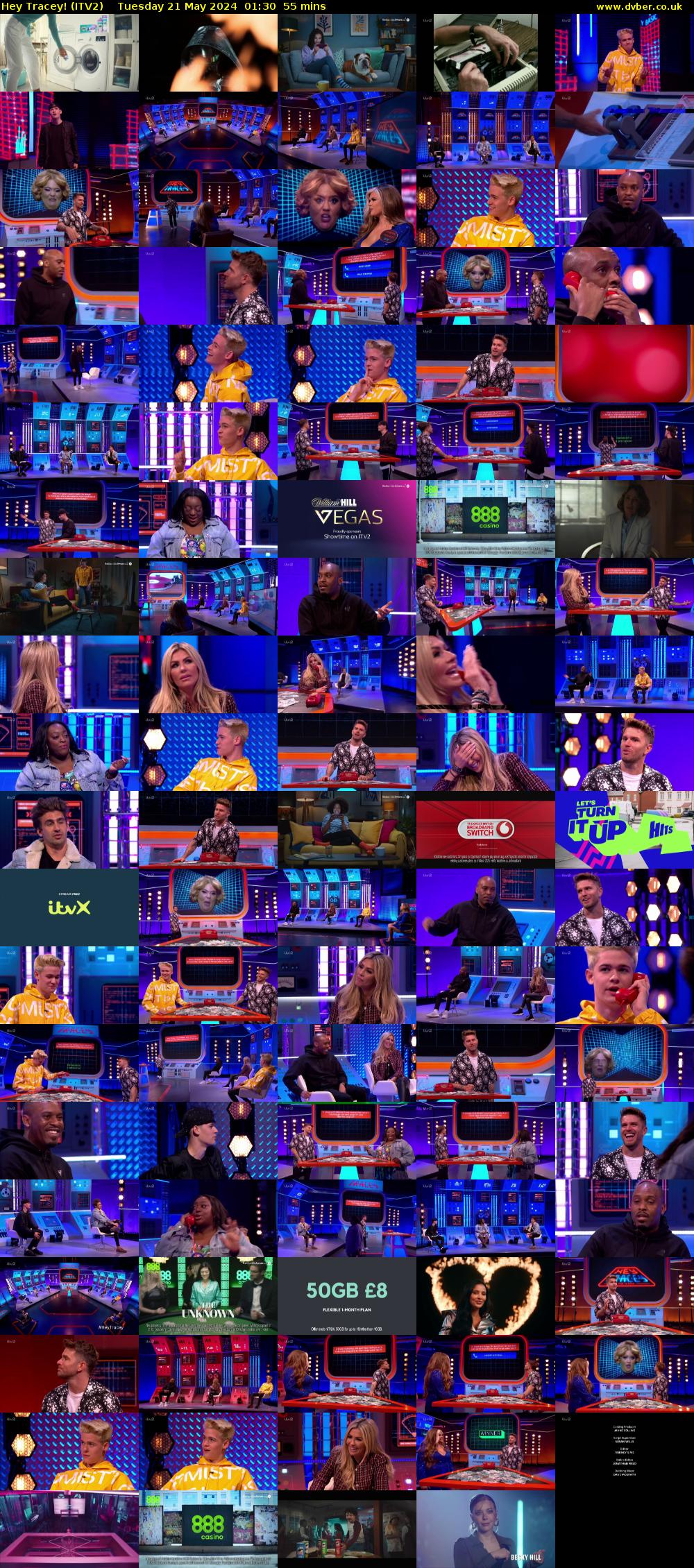 Hey Tracey! (ITV2) Tuesday 21 May 2024 01:30 - 02:25