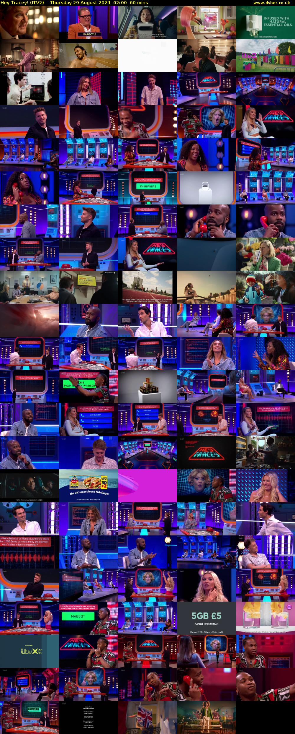 Hey Tracey! (ITV2) Thursday 29 August 2024 02:00 - 03:00