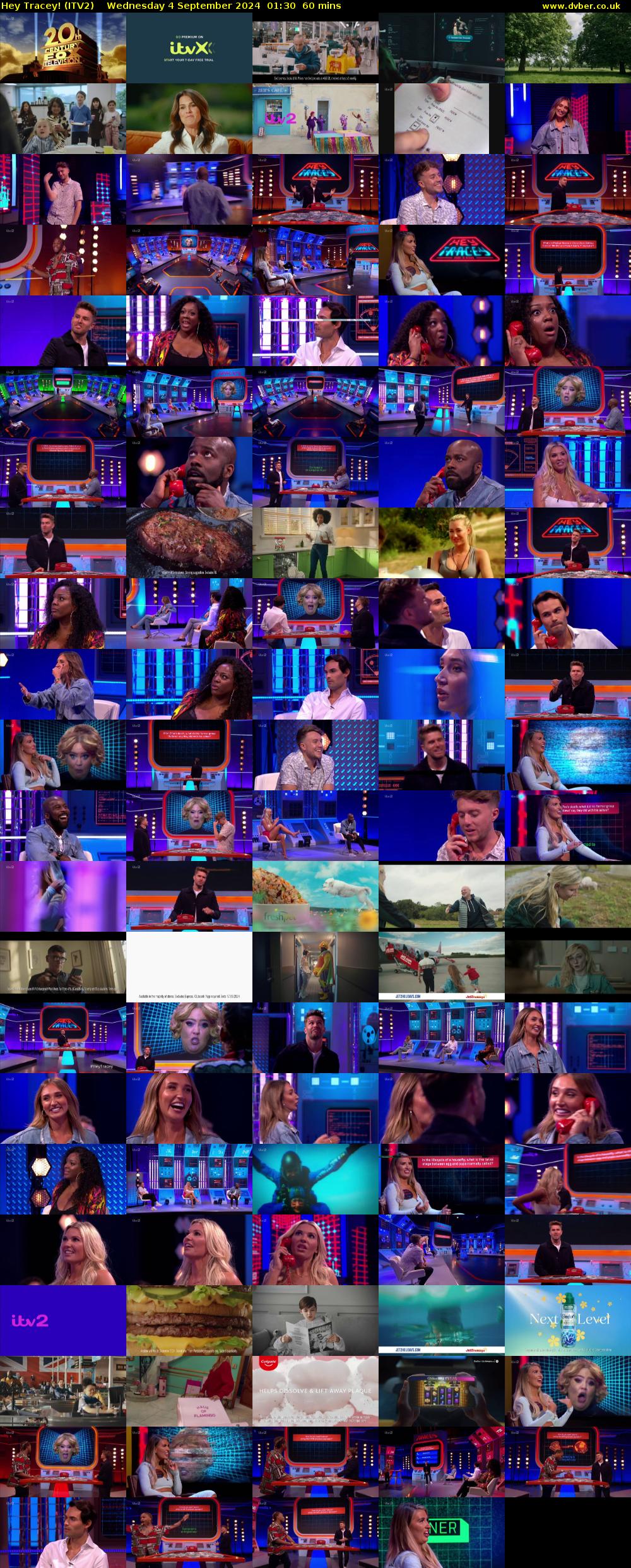 Hey Tracey! (ITV2) Wednesday 4 September 2024 01:30 - 02:30