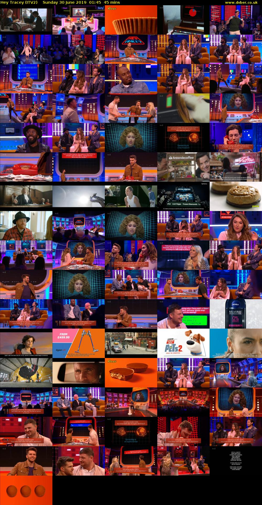 Hey Tracey (ITV2) Sunday 30 June 2019 01:45 - 02:30