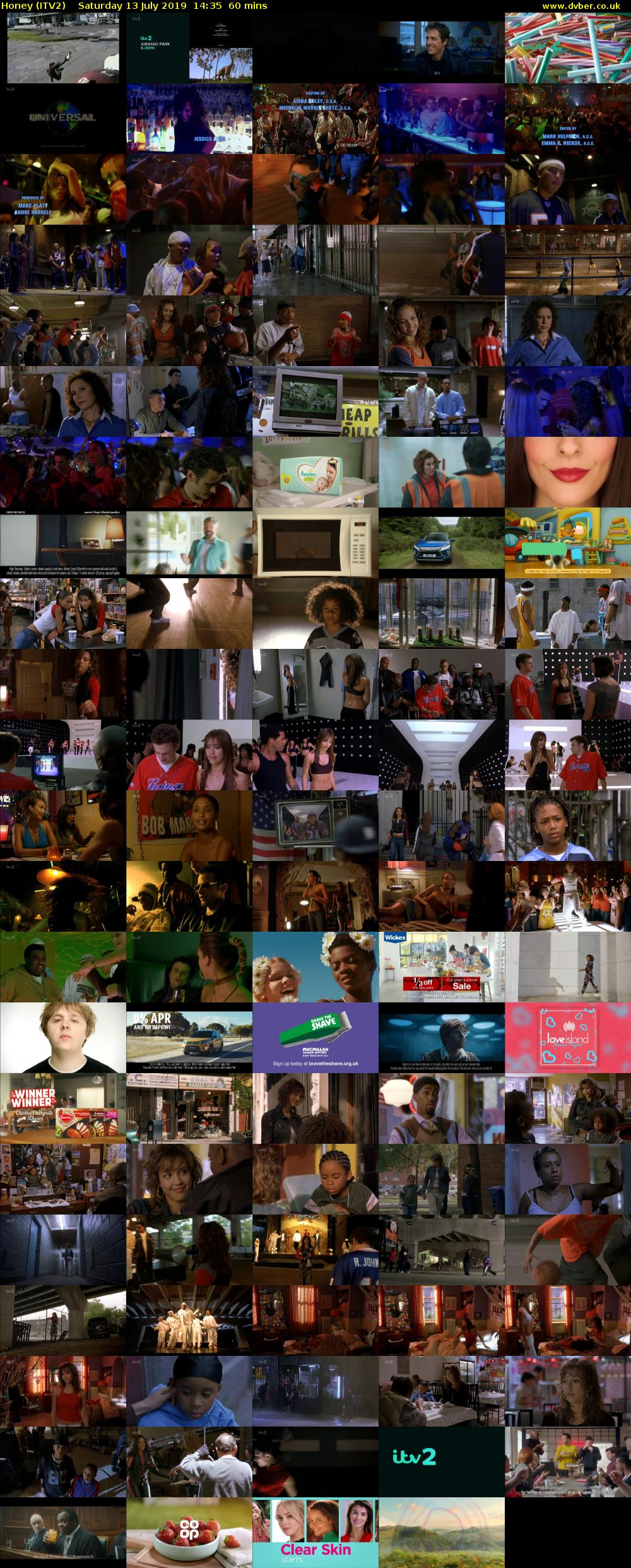 Honey (ITV2) Saturday 13 July 2019 14:35 - 15:35