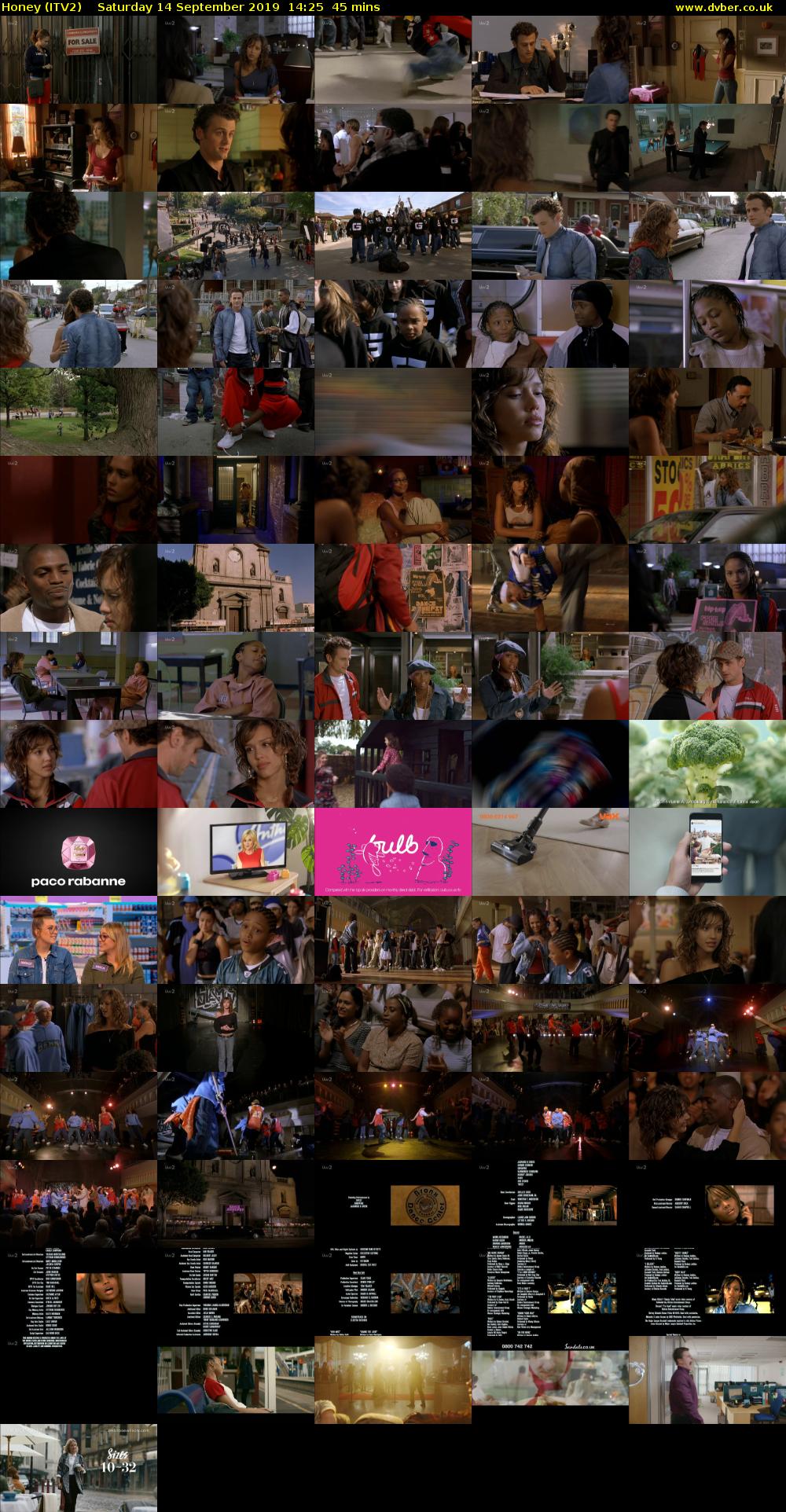 Honey (ITV2) Saturday 14 September 2019 14:25 - 15:10