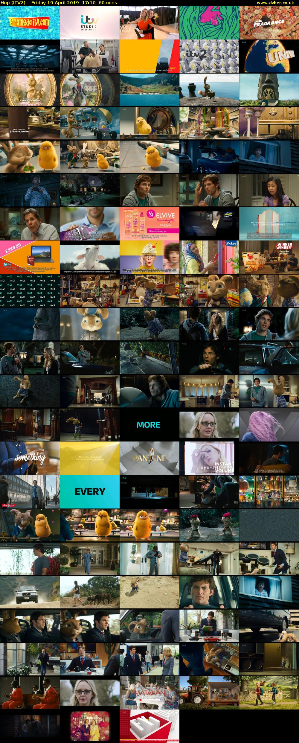Hop (ITV2) Friday 19 April 2019 17:10 - 18:10