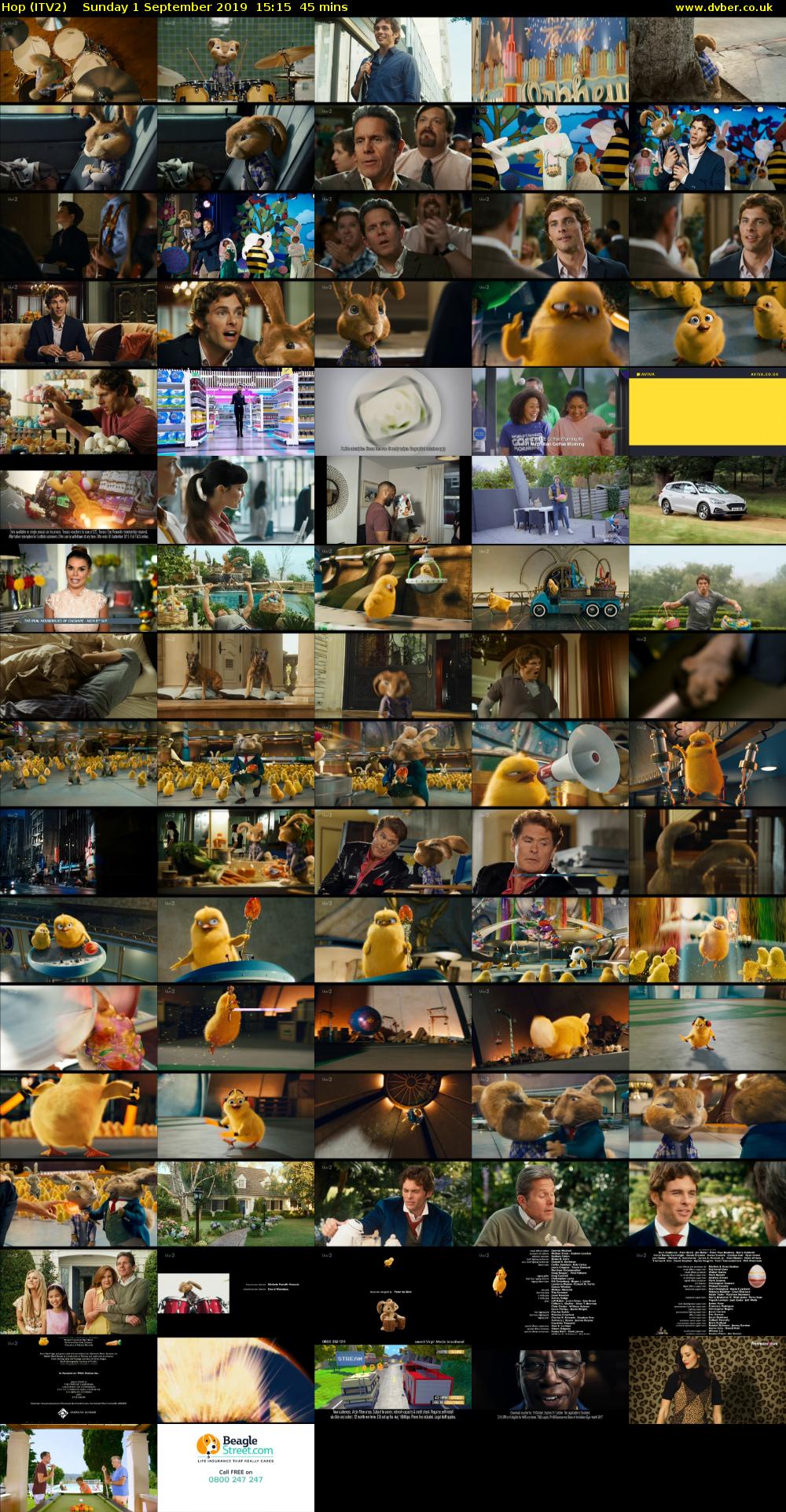 Hop (ITV2) Sunday 1 September 2019 15:15 - 16:00