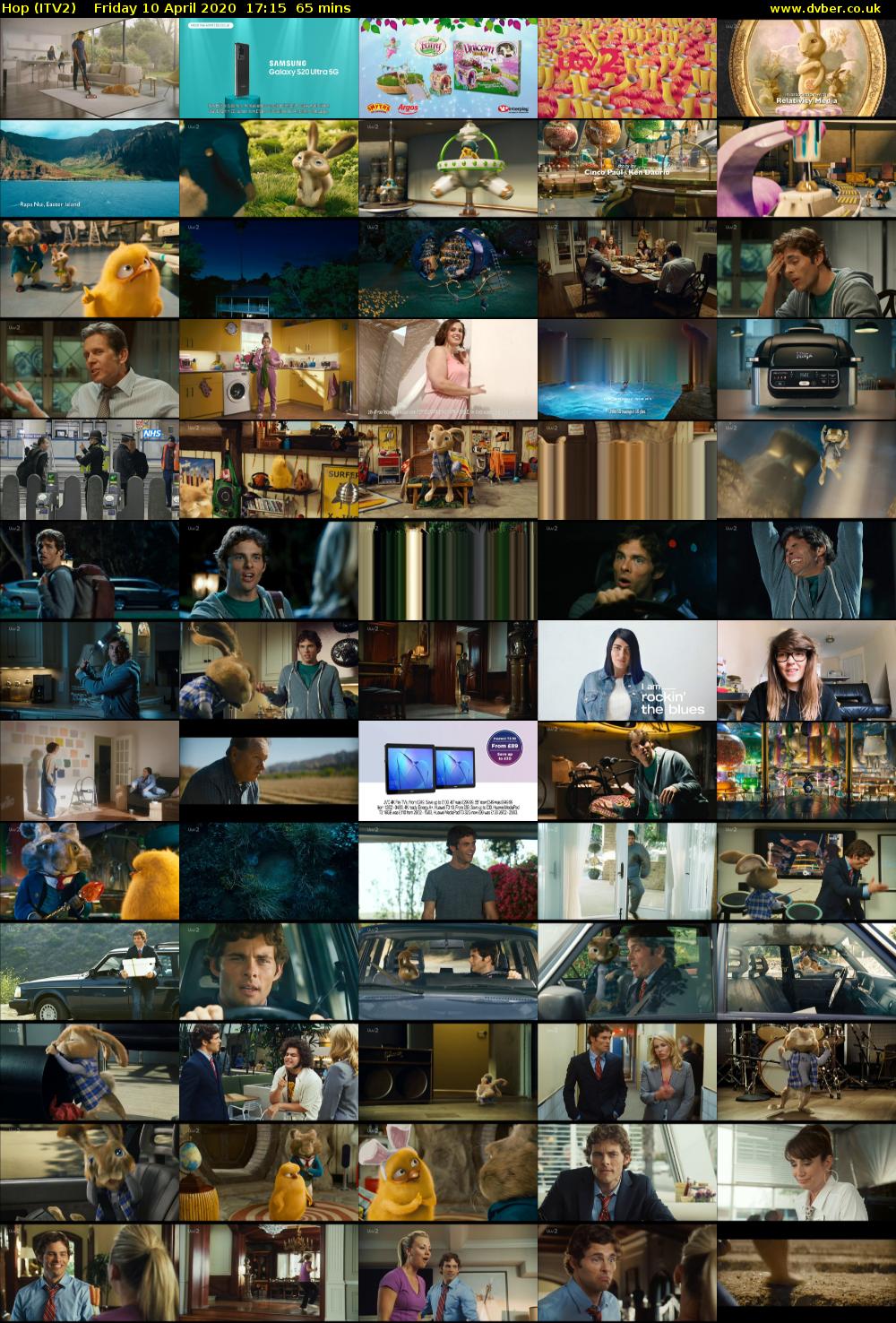 Hop (ITV2) Friday 10 April 2020 17:15 - 18:20