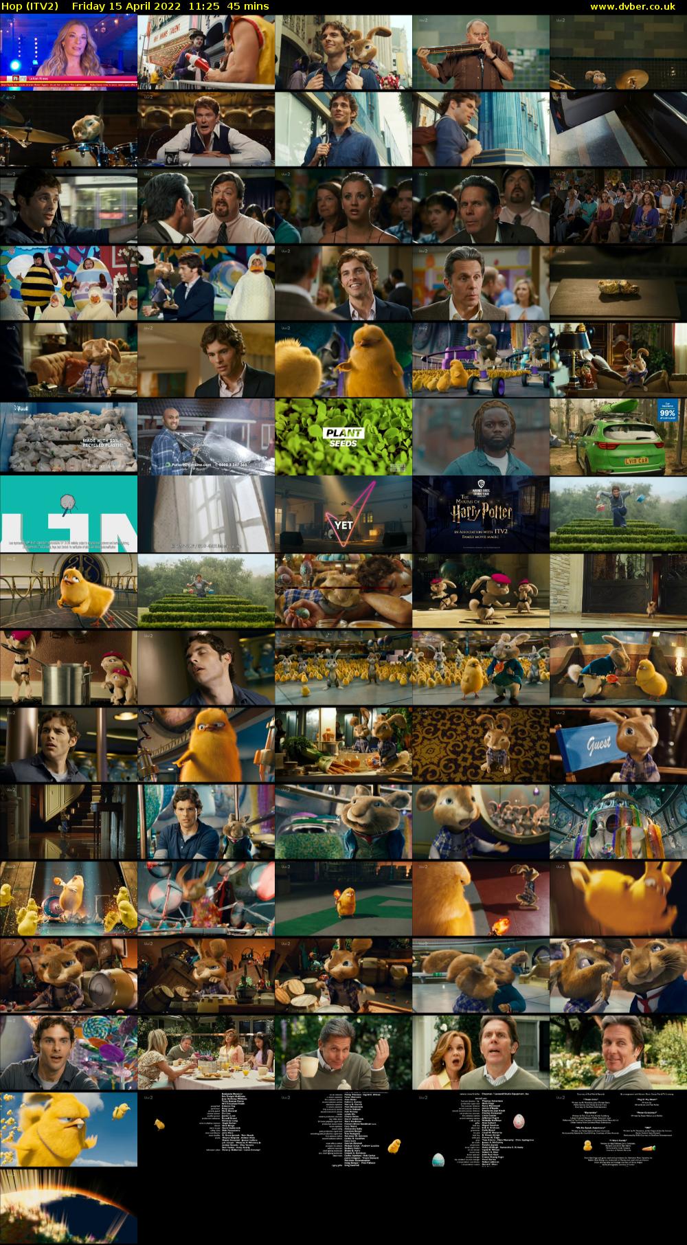 Hop (ITV2) Friday 15 April 2022 11:25 - 12:10