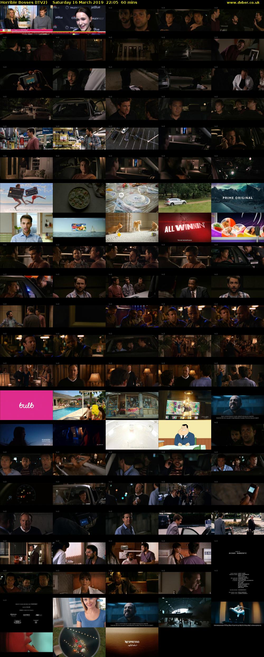 Horrible Bosses (ITV2) Saturday 16 March 2019 22:05 - 23:05