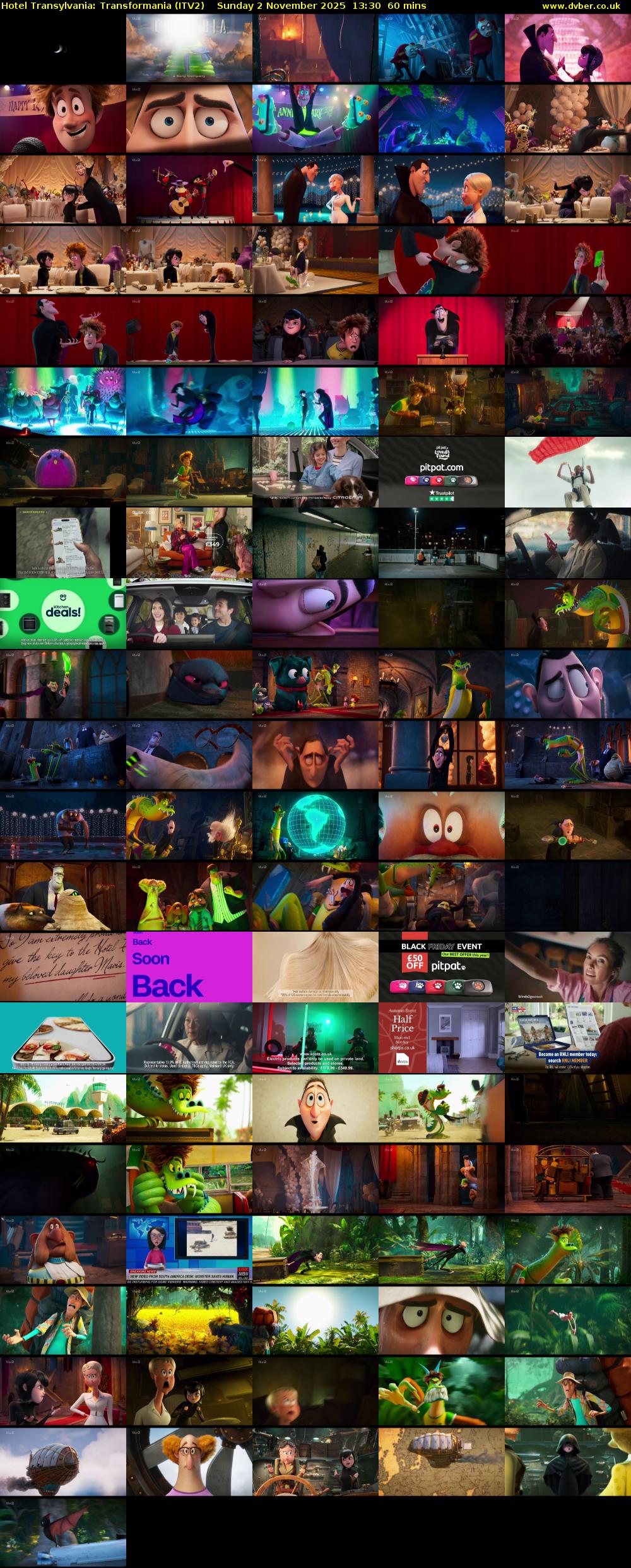 Hotel Transylvania: Transformania (ITV2) Sunday 2 November 2025 13:30 - 14:30