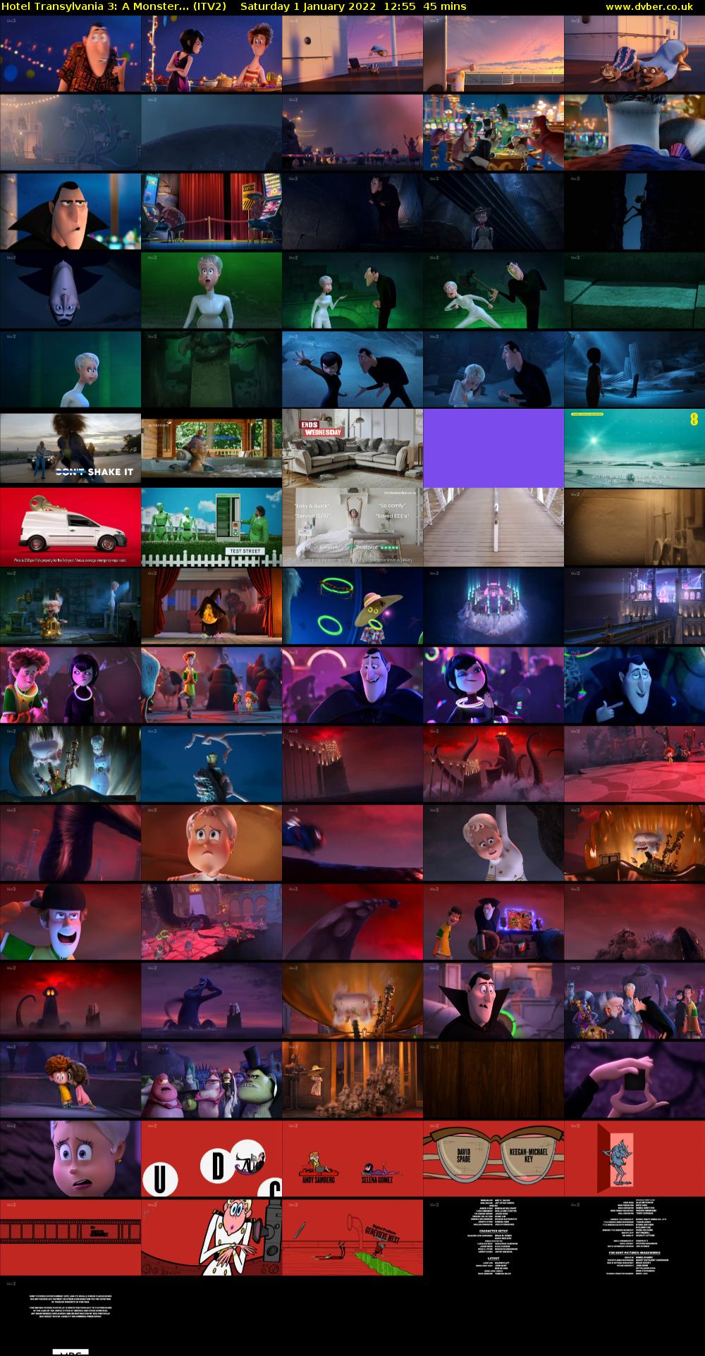 Hotel Transylvania 3: A Monster... (ITV2) Saturday 1 January 2022 12:55 - 13:40