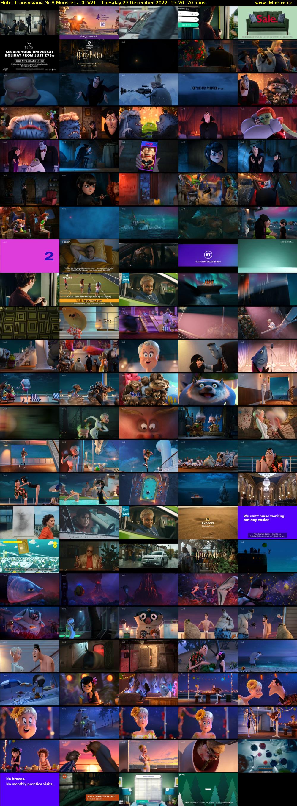 Hotel Transylvania 3: A Monster... (ITV2) Tuesday 27 December 2022 15:20 - 16:30