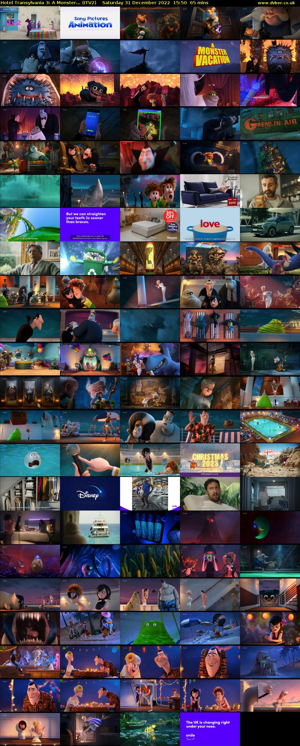 Hotel Transylvania 3: A Monster... (ITV2) Saturday 31 December 2022 15:50 - 16:55