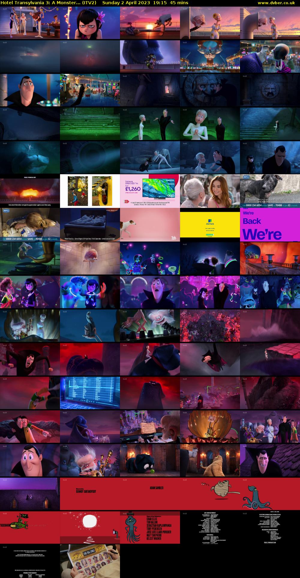 Hotel Transylvania 3: A Monster... (ITV2) Sunday 2 April 2023 19:15 - 20:00