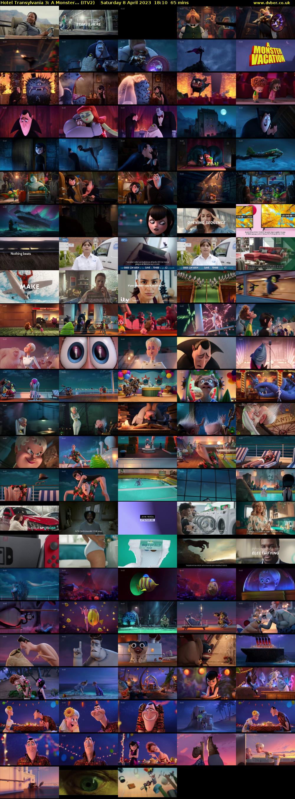 Hotel Transylvania 3: A Monster... (ITV2) Saturday 8 April 2023 18:10 - 19:15