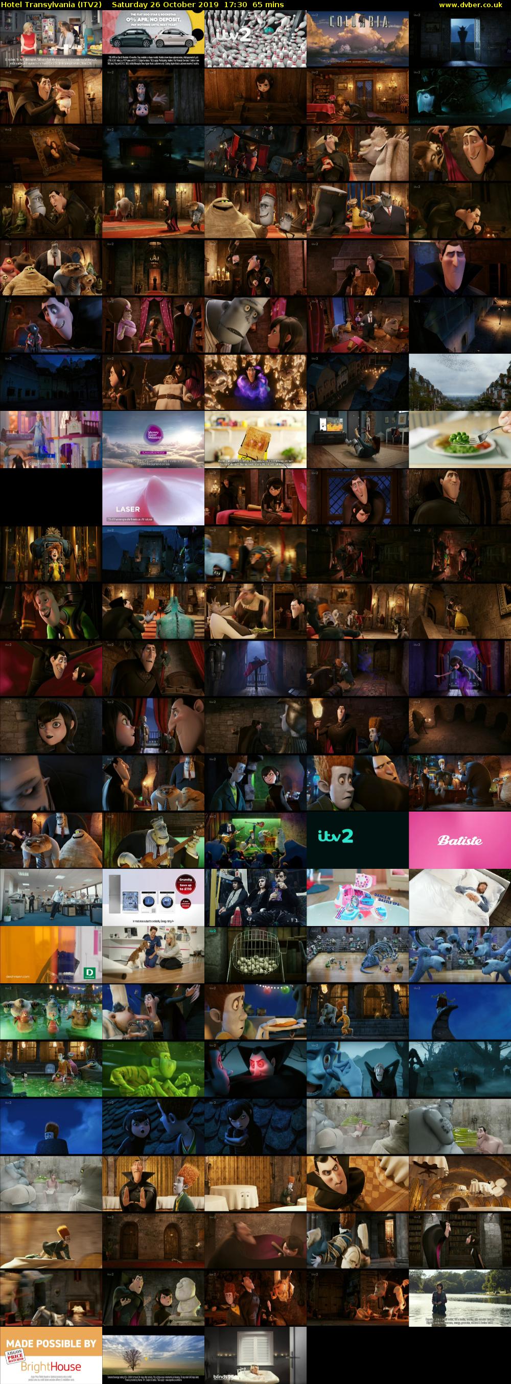 Hotel Transylvania (ITV2) Saturday 26 October 2019 17:30 - 18:35
