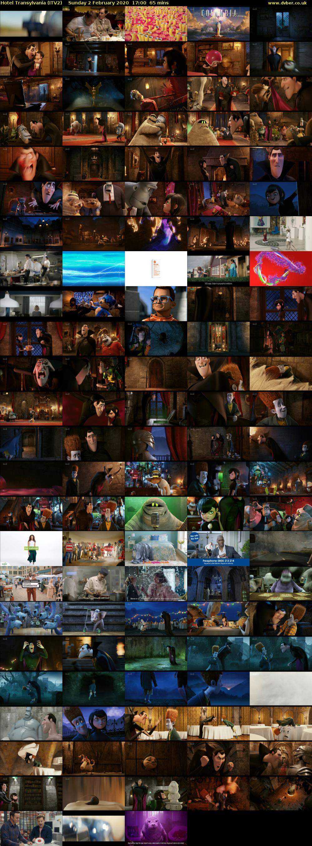 Hotel Transylvania (ITV2) Sunday 2 February 2020 17:00 - 18:05