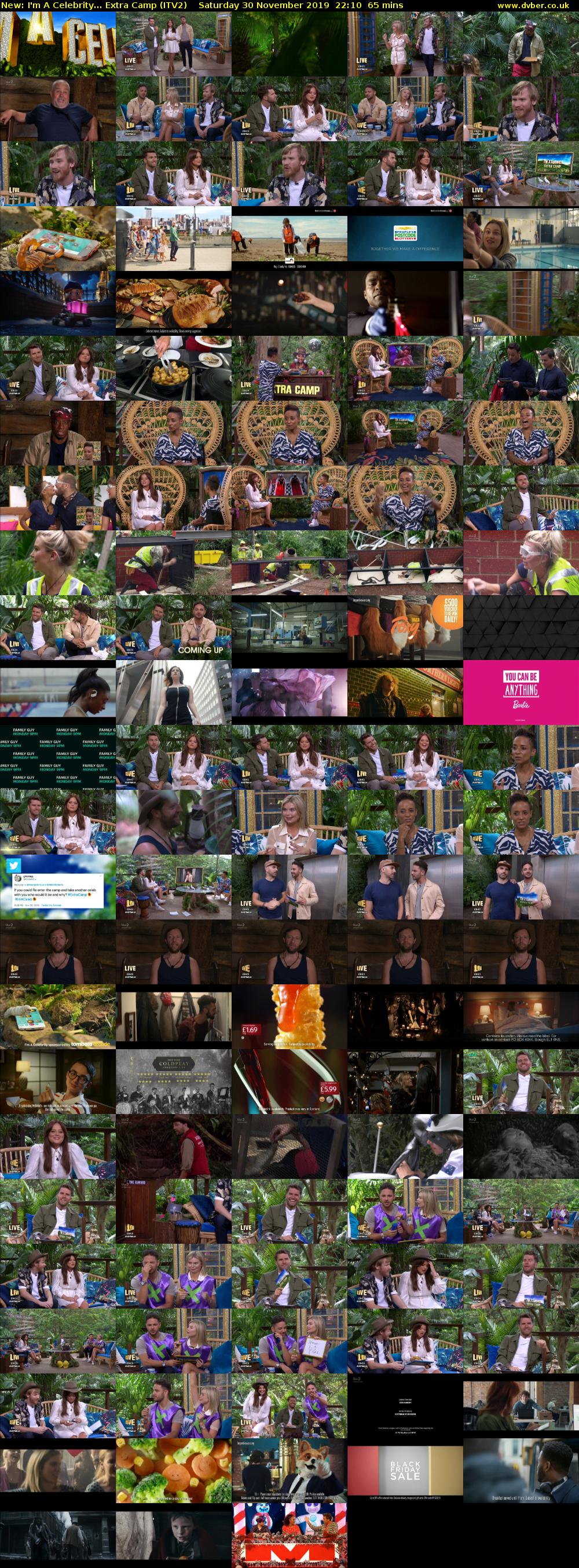 I'm A Celebrity... Extra Camp (ITV2) Saturday 30 November 2019 22:10 - 23:15