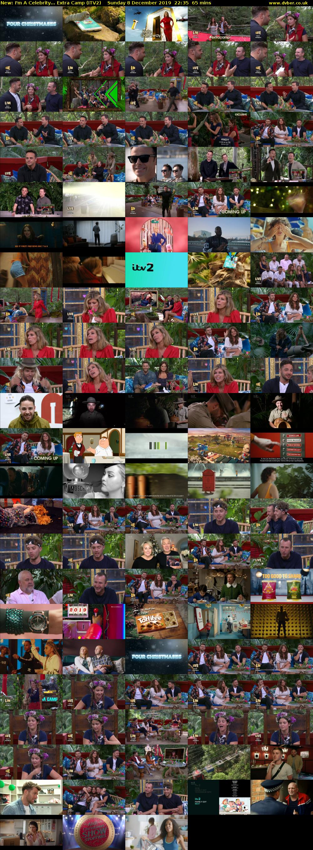 I'm A Celebrity... Extra Camp (ITV2) Sunday 8 December 2019 22:35 - 23:40