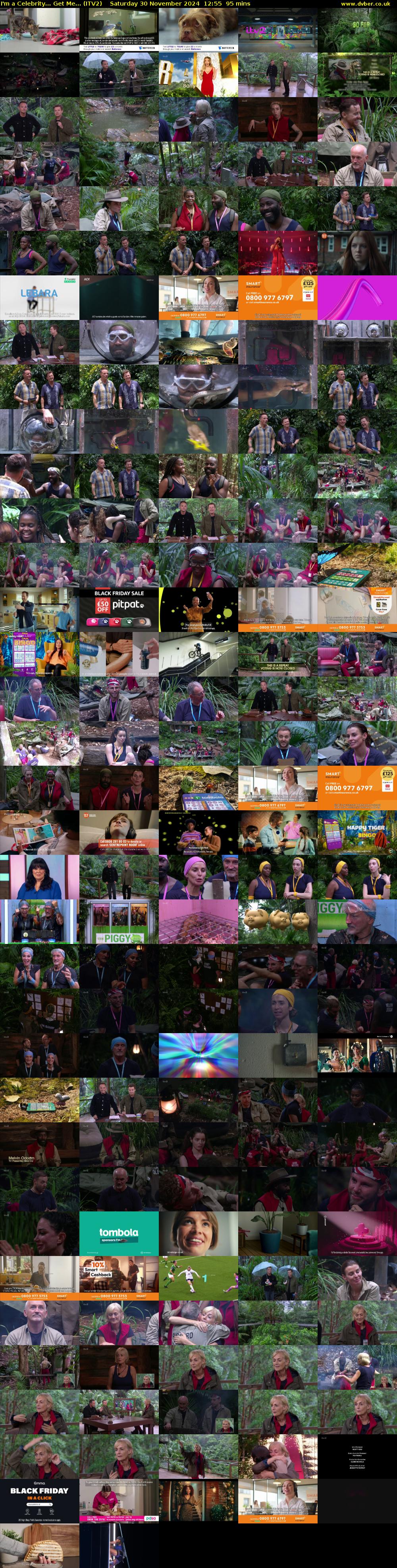 I'm A Celebrity... Get Me... (ITV2) Saturday 30 November 2024 12:55 - 14:30