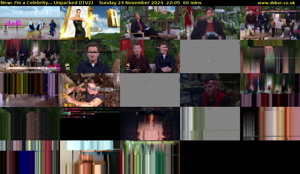 I'm a Celebrity... Unpacked (ITV2) Sunday 24 November 2024 22:05 - 23:05