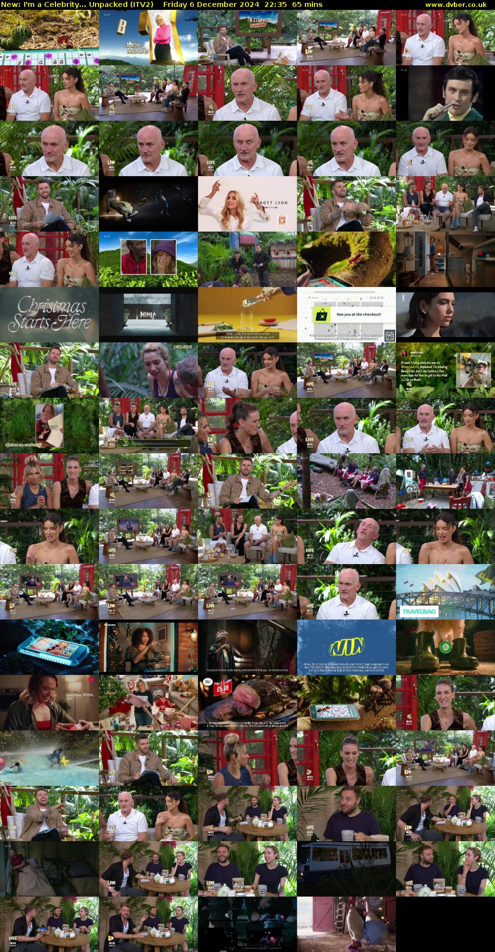 I'm a Celebrity... Unpacked (ITV2) Friday 6 December 2024 22:35 - 23:40
