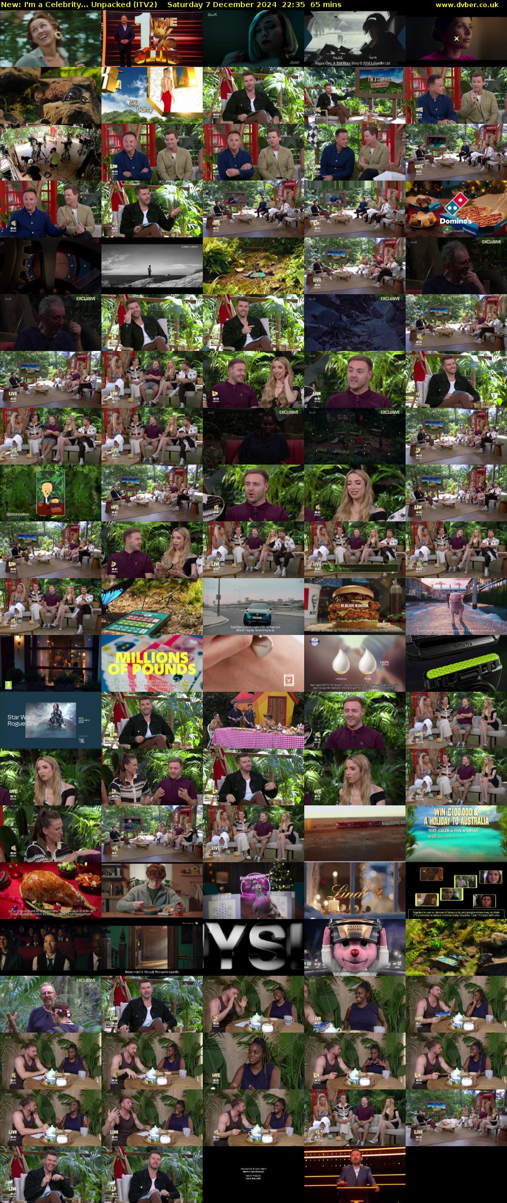I'm a Celebrity... Unpacked (ITV2) Saturday 7 December 2024 22:35 - 23:40