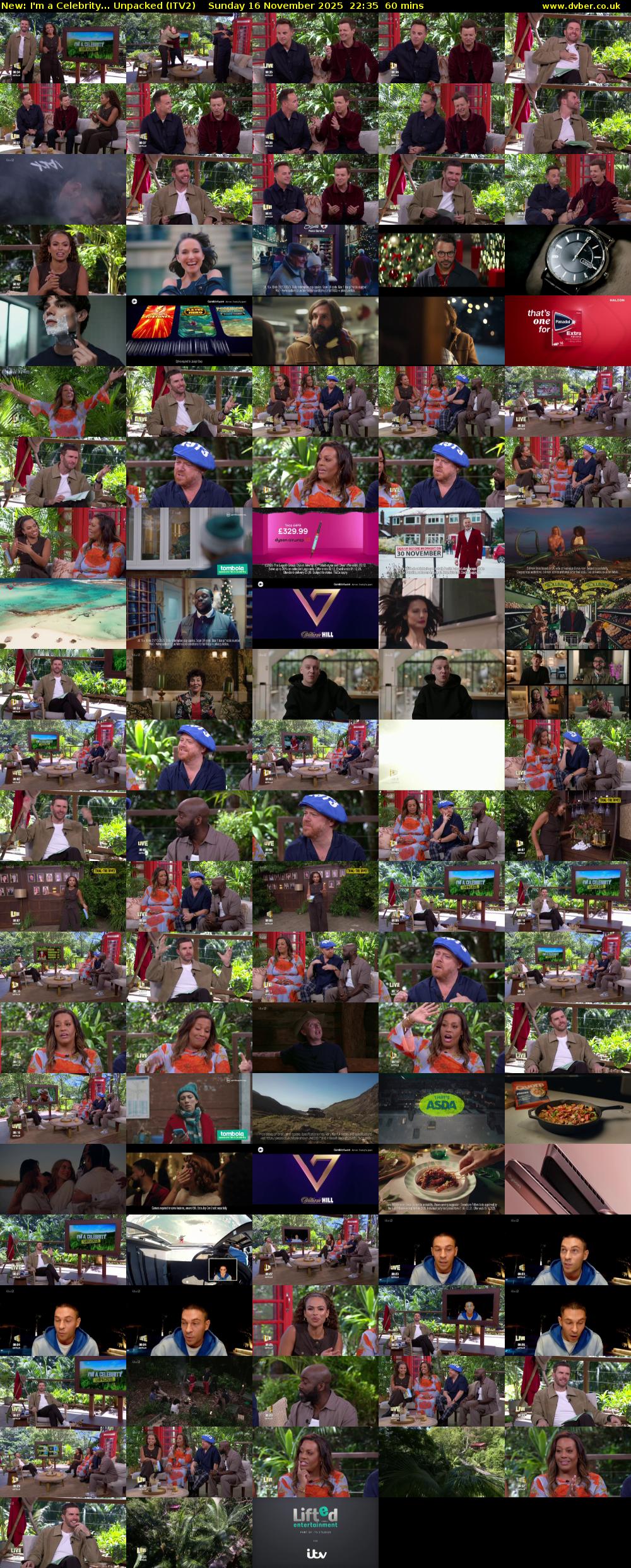 I'm a Celebrity... Unpacked (ITV2) Sunday 16 November 2025 22:35 - 23:35