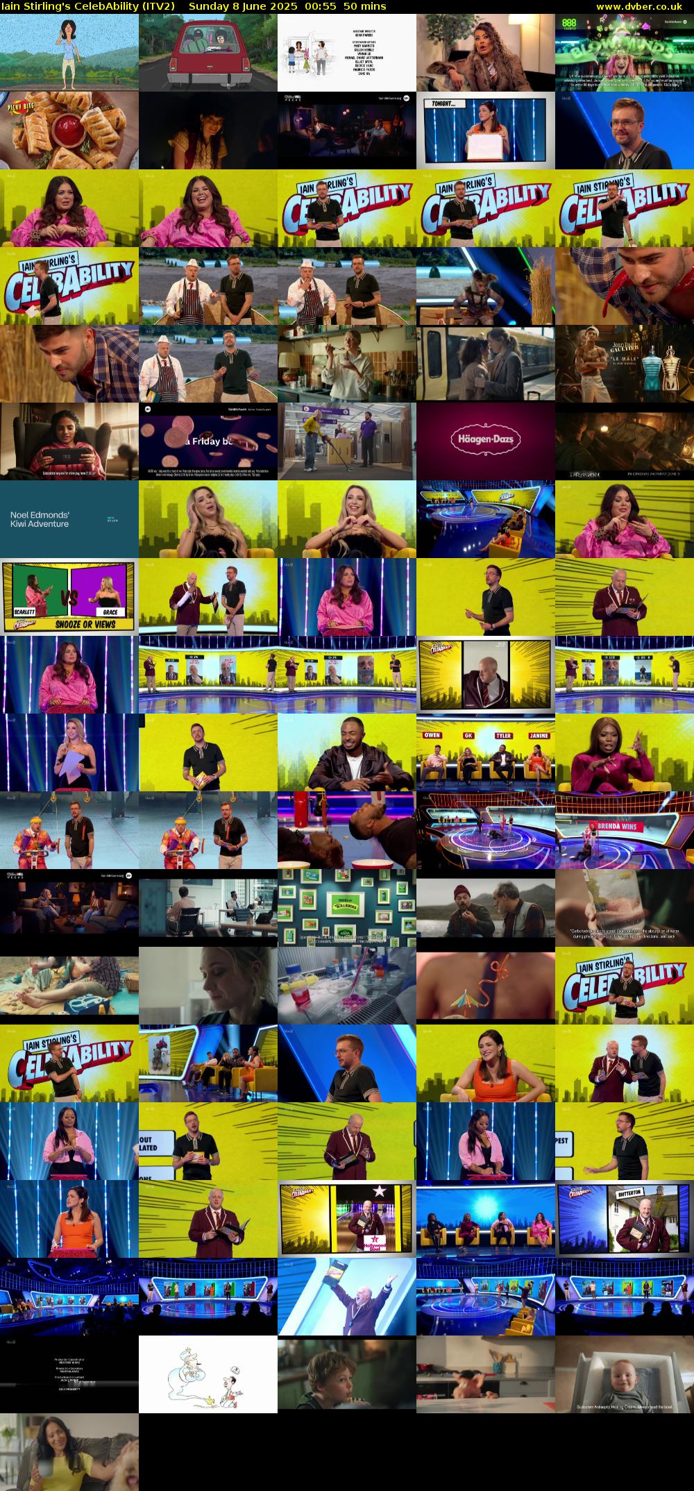 Iain Stirling's CelebAbility (ITV2) Sunday 8 June 2025 00:55 - 01:45