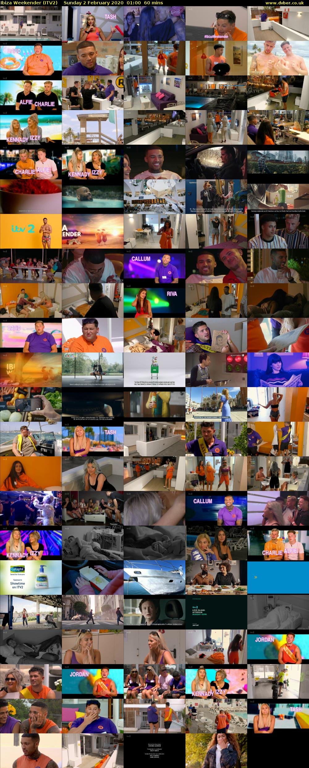 Ibiza Weekender (ITV2) Sunday 2 February 2020 01:00 - 02:00