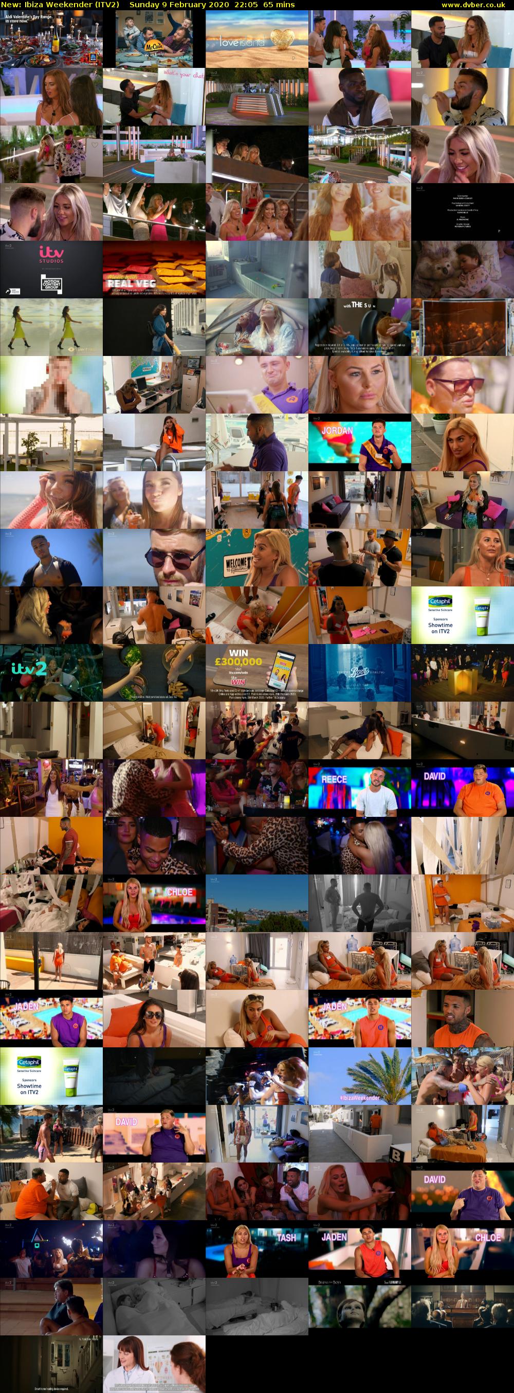 Ibiza Weekender (ITV2) Sunday 9 February 2020 22:05 - 23:10