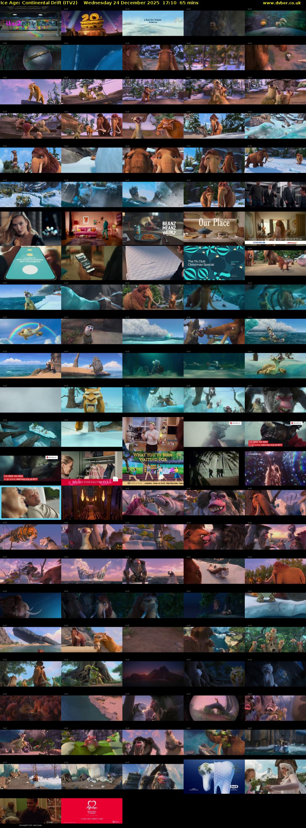 Ice Age: Continental Drift (ITV2) Wednesday 24 December 2025 17:10 - 18:15