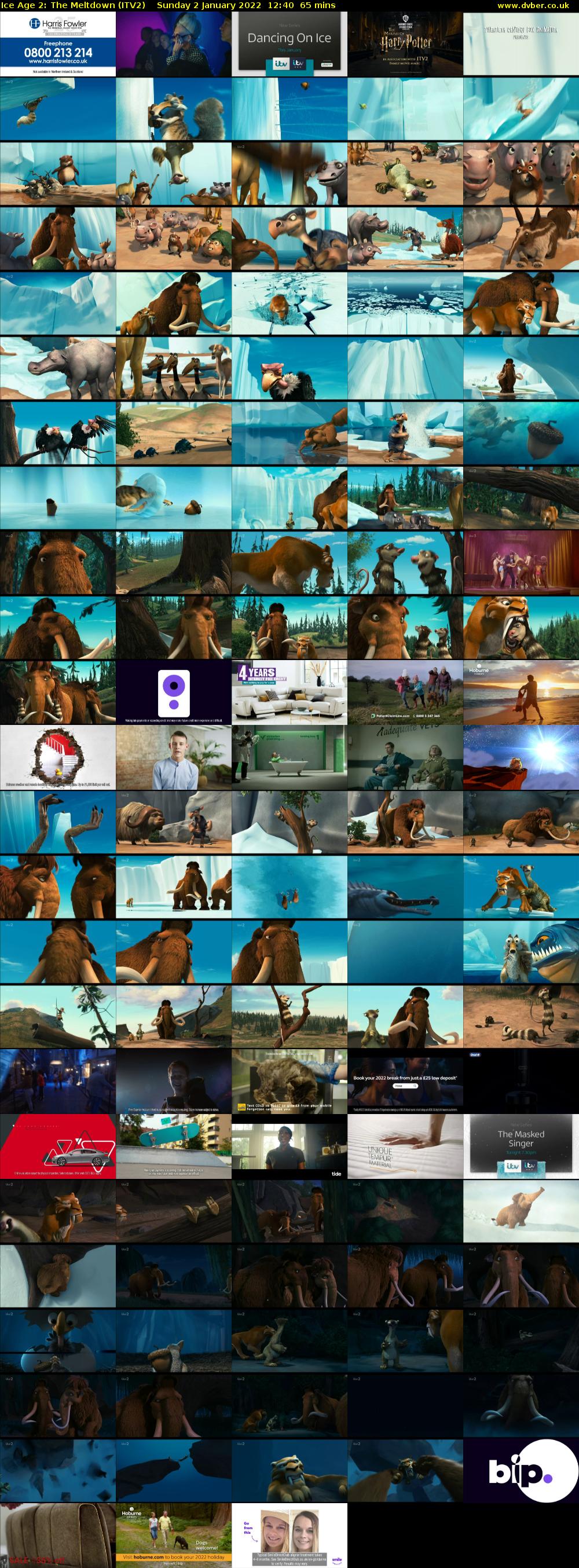 Ice Age 2: The Meltdown (ITV2) Sunday 2 January 2022 12:40 - 13:45