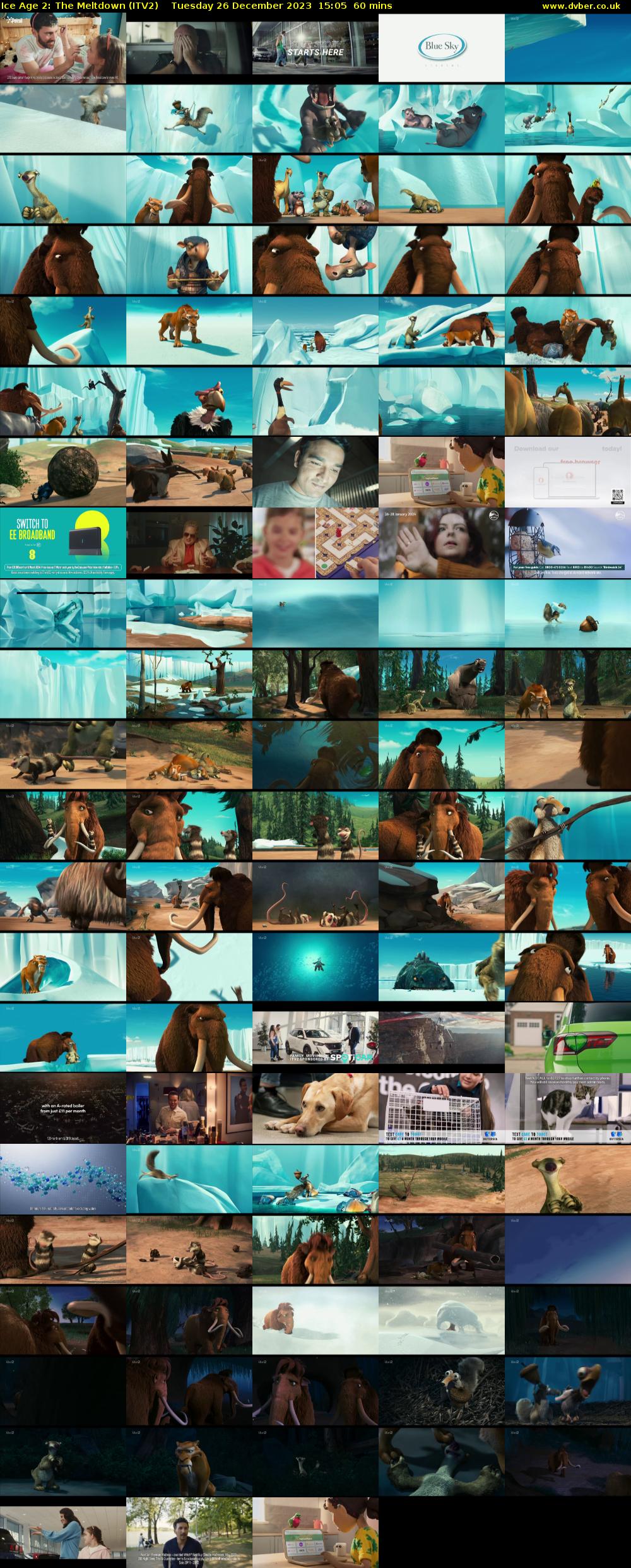 Ice Age 2: The Meltdown (ITV2) Tuesday 26 December 2023 15:05 - 16:05