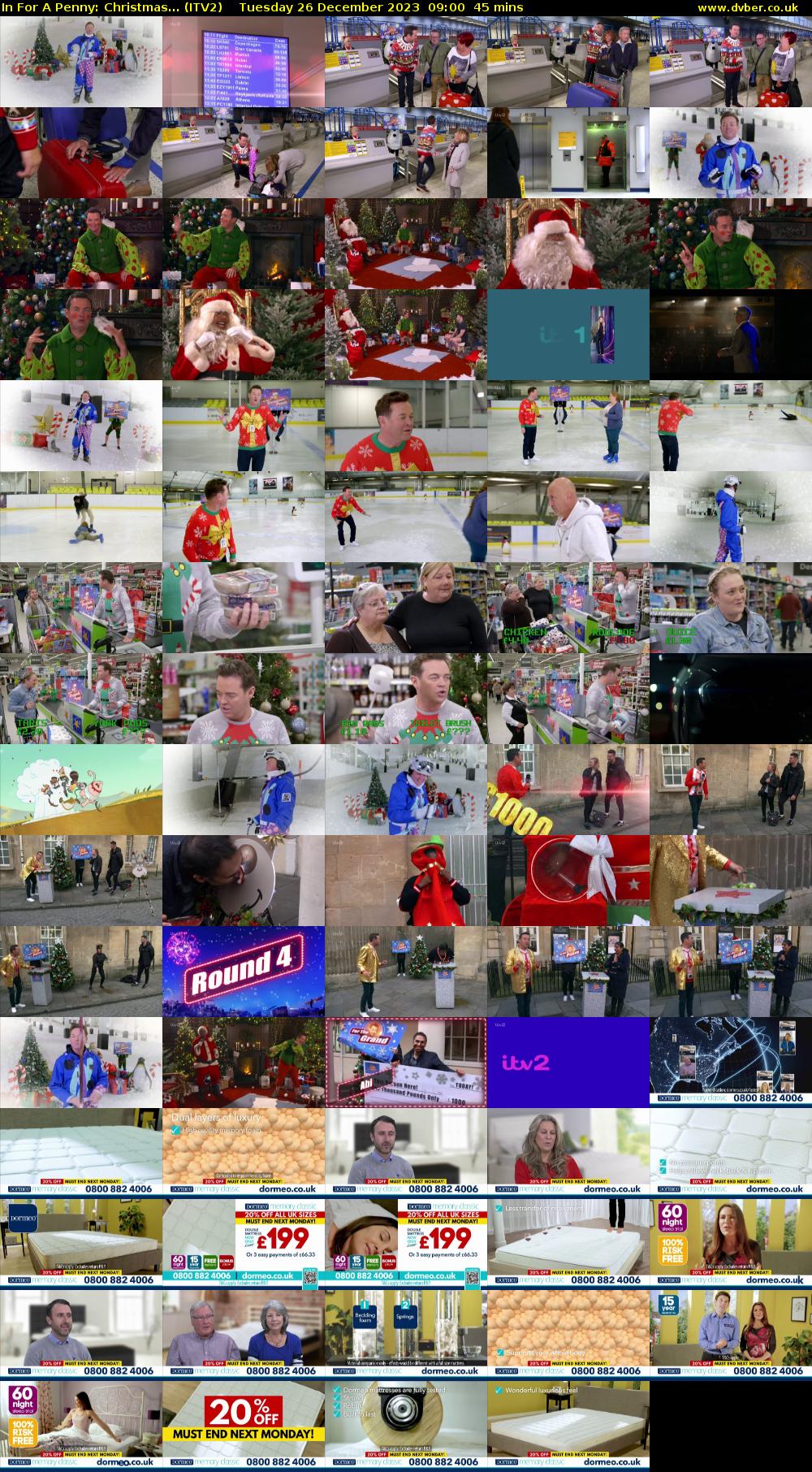 In For A Penny: Christmas... (ITV2) Tuesday 26 December 2023 09:00 - 09:45